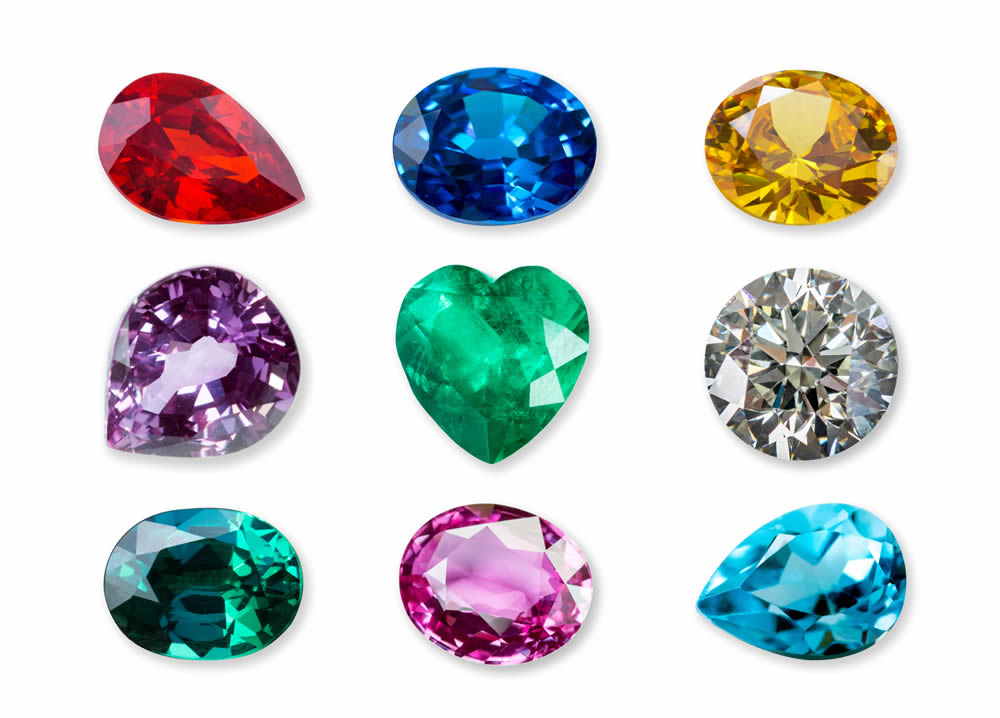 Coloured gemstone certificates and valuations